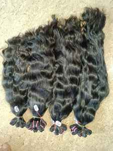 Venta al por mayor de extensiones de cabello Remy brasileño Virgen sin procesar tipo de cabello humano indio - Product Image 5