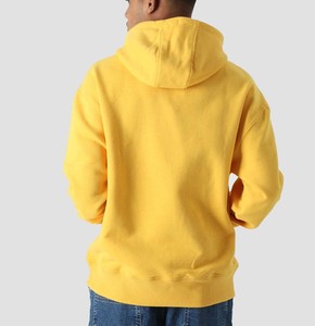 Sweats à capuche respirants en coton biologique 100% pour hommes Basics Cotton Blended Streetwear Solid Color Custom Design Hoodies Men Low quantité minimale de commande - Product Image 4