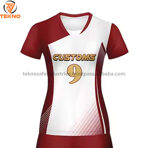 Ropa deportiva, uniforme de voleibol de mejor diseño, material de poliéster 100%, uniforme de voleibol de precio más bajo, servicio OEM - Product Image 3