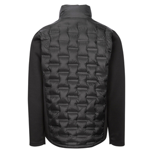 Chaqueta acolchada de invierno para hombre, abrigo transpirable a prueba de viento con capucha de burbujas con técnica lavada de nailon resistente al agua - Product Image 2