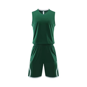 Uniforme de baloncesto hecho a medida de alta calidad 2023, último diseño liso Reversible, técnicas impresas de talla grande para uso en verano - Product Image 1
