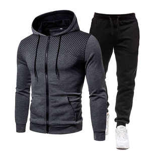Fabricants de vêtements Ensemble de sweat à capuche avec logo imprimé bouffant personnalisé 500 gsm Survêtements pour hommes lourds Jogger Pantalons de survêtement et survêtement - Product Image 2