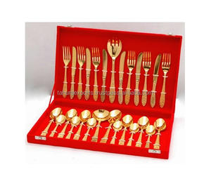 Juego de cubiertos de acero inoxidable personalizable Cubiertos de metal ecológicos para cocina o boda para exportación - Product Image 2