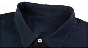 Camisas de Mezclilla para Hombre, Camisa de Mezclilla de Moda, Alta Calidad, Algodón, Diseño Moderno 2026, Corte Ajustado, Color Sólido - Product Image 5