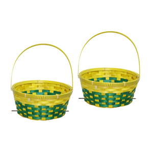 Cestas de bambú tejidas a mano de producto superior: una forma elegante y sostenible de celebrar la Pascua con alta calidad - Product Image 1