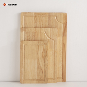 Tabla de cortar de madera hecha a mano Tabla de cortar de madera natural gruesa para carne y frutas - Product Image 2