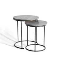Table basse de luxe haut de gamme au design classique, en fer, unique, moderne, écologique, faite à la main, finition laiton, couleur personnalisable, mobilier de maison