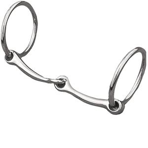 Embouchures pour chevaux en acier inoxydable, embouchures à anneaux lâches confortables, embouchures anglaises, vente en gros, prix avantageux, 2024 - Product Image 6