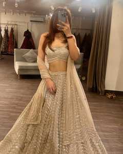 Lehenga choli คอลเล็กชั่นอินเดียยอดนิยมสวยงามสำหรับผู้ใหญ่ - Product Image 2