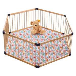 Écologique Doux Matelassé Pliable Non Toxique pour Nourrisson Rampant Hexagon Playpen Teepee Mat Floor Playmat pour Intérieur Extérieur - Product Image 1