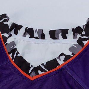 Ropa de fútbol americano juvenil Nuevo uniforme de diseño de manga corta Conjunto de gran valor transpirable y saludable - Product Image 3