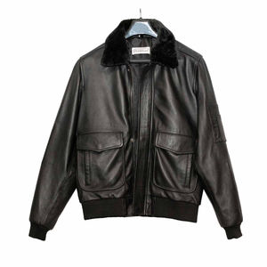Nueva Chaqueta de Cuero de Invierno con Cuello Alto, Diseño de Moda, Cremallera Completa, Parche OEM, Chenilla, Chaqueta Universitaria Personalizada 2026 - Product Image 4