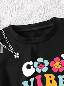 2025 Custom Logo Girls Summer Set High Quality Children's Apparel Made in Pakistan Wholesale Price - Product Image 3