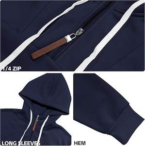 Pull à capuche en polaire de haute qualité pour hommes - Product Image 2