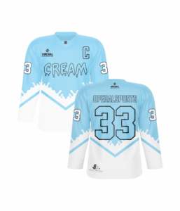 Ropa Deportiva de Hockey sobre Hielo de Alta Calidad, Jersey de Hockey sobre Hielo Rojo y Negro, Ropa de Equipo, Jersey de Hockey sobre Hielo con Estampado por Sublimación Personalizado, Unisex - Product Image 5