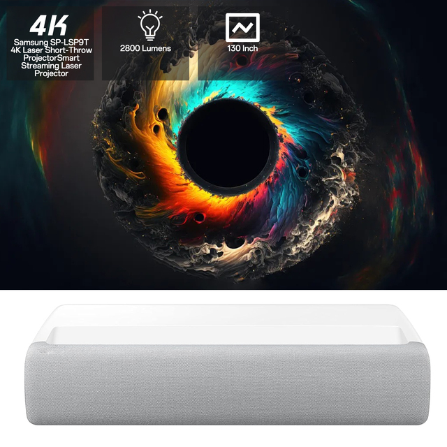 LSP9T the Premiere Smart Triple Laser Projector ForSamsung 130 Inch the Premiere 4K Smart Laser Short-Throw Projector