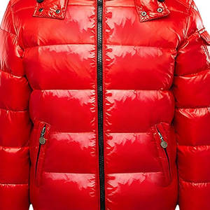 แจ็กเก็ตกันหนาวมีฮู้ดของผู้ชายเสื้อทรงพองมีฮู้ดสำหรับให้ความอบอุ่นกลางแจ้งงานตามสั่ง - Product Image 5