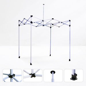 Tienda emergente con marco de aluminio PC impermeable para eventos al aire libre Ferias comerciales y logotipo Publicidad Imprimir 'Pop Star' Banner Stands - Product Image 3