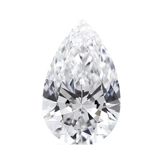 Esportatore indiano di 2 CTS G colore VS2 IGI certificata pera taglio laboratorio cresciuta diamanti sciolti per ciondolo collana gioielli