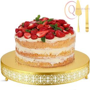 แม่พิมพ์เค้กโลหะหรูหรา ดีไซน์ทันสมัย เป็นมิตรกับสิ่งแวดล้อม สำหรับจัดแสดงขนมหวานอย่างสวยงามและตกแต่งบ้าน บรรจุภัณฑ์แบบถุง OPP - Product Image 1