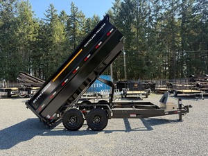 ซื้อรถพ่วงบรรทุกสินค้าทางการเกษตร รถแทรกเตอร์สำหรับทำสวน รถพ่วงดั๊มพ์สำหรับฟาร์ม ขนาด 7x14 ฟุต ได้รับการรับรองมาตรฐาน CE ราคาถูก ปรับแต่งได้ - Product Image 6