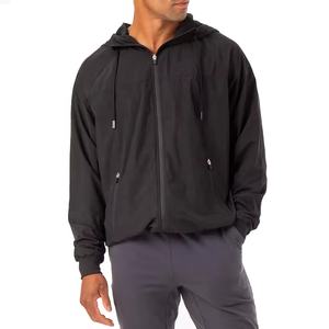 Proveedor de Ropa Deportiva de Tallas Grandes, Ropa de Fitness con Descuento por Volumen, MOQ Bajo, Chaqueta Ligera de Una Sola Capa Resistente al Viento, Anoraks Personalizadas - Product Image 1