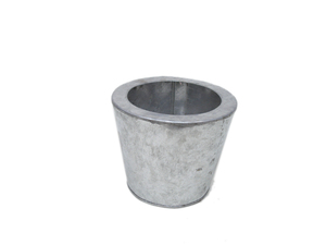 Macetero galvanizado de estilo francés, miniaccesorios de jardín, macetero galvanizado, Cubo de flores utilizado para decoración del hogar y jardín - Product Image 2