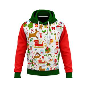 Sweat-shirts bleu, rouge et vert personnalisés unisexes surdimensionnés amples vierges déchirés baggy vintage en coton lourd pour hommes - Product Image 3