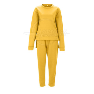 Survêtement décontracté pour femmes Ensemble deux pièces de survêtement de jogging 2025 Logo personnalisé à bas prix - Product Image 2
