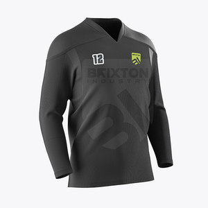 Jersey de hockey de alta calidad, nombre y número de equipo personalizado para práctica de juego o colección de fanáticos - Product Image 3