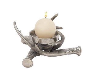 Portavelas decorativo de Metal de lujo moderno con diseño elegante en forma de corazón para eventos formales para bodas, iglesias de Navidad - Product Image 5