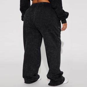 Conjunto Deportivo de 2 Piezas para Mujer, Talla Grande, con Capucha, Informal, 100% Algodón, Felpa, Hecho en Bangladés - Product Image 6