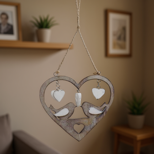 Amicasa - Colgante de Corazón Grande (1 unidad) - Arte Surtido 22 - Decoración para Colgar en la Pared - Product Image 3