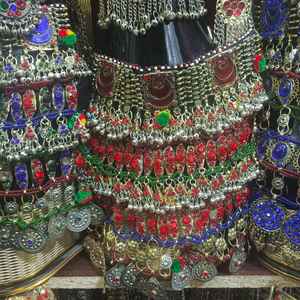 Offre Spéciale ensembles de bijoux de style afghan en acier inoxydable vêtements de fiançailles et de fête ensembles de bijoux pour femmes légers et robustes quantité minimale de commande bas - Product Image 3