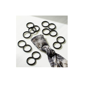 Servilleteros de madera ecológicos, mesa de cena, cumpleaños hechos a mano decorativos, servilletero redondo, regalo - Product Image 4