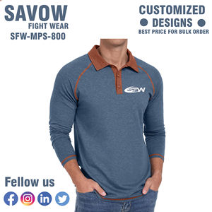 เสื้อเชิ้ตผู้ชายลำลองแบบสั่งทำพิเศษ คุณภาพสูง ผ้าถักไม่หด 100% ผ้าฝ้าย ระบายอากาศดี ลายพิมพ์เทคนิคพิเศษ - Product Image 4