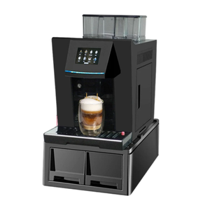 Grande pompe rotative à engrenages automatique numérique commerciale Machine à café expresso américaine Latte automatisée avec <span class=keywords><strong>broyeur</strong></span> - Product Image 4