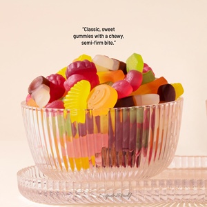 Caramelos de Frutas Veganos Sin Gelatina, Estilo Sueco, en Forma de Bloque, Suaves y Coloridos, Venta al Por Mayor de Fábrica - Product Image 2