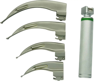 Ensemble de laryngoscopes cliniques personnalisés réutilisables OEM pour chiens et chats, instruments chirurgicaux portables en acier inoxydable de haute qualité - Product Image 3