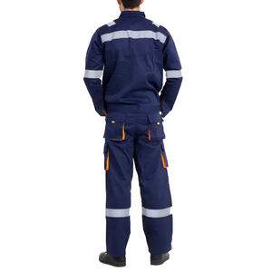 ราคาโรงงานจัดหาโพลีเอสเตอร์ / ผ้าฝ้ายชิ้นเดียวชุดทํางานชุด - Product Image 2