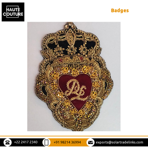 Hand Crafted handmade <span class=keywords><strong>V</strong></span> lê hình thương hiệu <span class=keywords><strong>v</strong></span>àng thỏi Kora <span class=keywords><strong>v</strong></span>à hạt làm Huy hiệu phong cách hùng <span class=keywords><strong>v</strong></span>ĩ cho áo khoác <span class=keywords><strong>v</strong></span>à áo khoác - Product Image 4