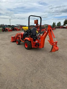 Tracteur-chargeur sur pneus Kubota BX23S avec moteur KUBOTA et accessoires de chargeur frontal et de pelle arrière - Product Image 6