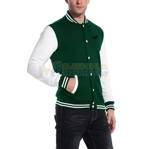 Chaqueta Letterman al Mejor Precio, Chaqueta de Invierno con Logotipo Personalizado, Chaqueta Letterman de Marca Privada en Venta - Product Image 2