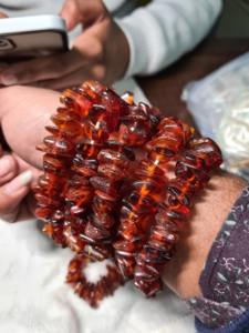 Natural Amber <b>Bracelet</b> 925 Sterling <b>Silver</b> <b>Bracelet</b> Amber Gemstone <b>Bracelet</b> - Product Image 2