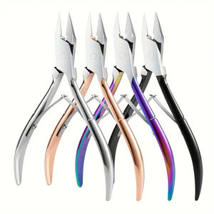 Custom Logo Cuticle Nipper Stainless Steel Nail Cuticle Cutter Pedicure Manicure Tool premium quality <b>by</b> INNOVAMED INSTRUMENTS - Product Image 1