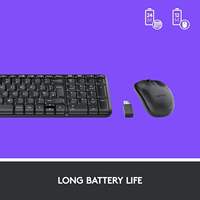 Özel rus RGB ergonomik kablosuz klavye Mouse Logitech için Logitech MK220 ofis PC için mobil USB uyumlu dizüstü Tablet