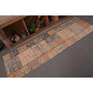Alfombra Turca, Alfombra de Pasillo de 2.3x7.3 pies, Alfombra Ikat Marrón - Product Image 4