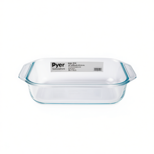 Plat à four en verre borosilicate Pyrex 26x17x6cm Transparent - Modèle 8046 - Product Image 2