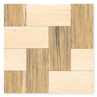 Carreaux de sol en céramique modernes modèle 80082 400x400mm, finition satinée mate, effet bande de bois, antidérapants, pour intérieur NOVAC Room
