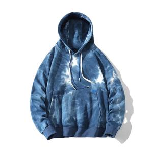 Sweat à capuche à manches longues décontracté et délavé à l'acide personnalisé en gros 2026 pour hommes - Product Image 1